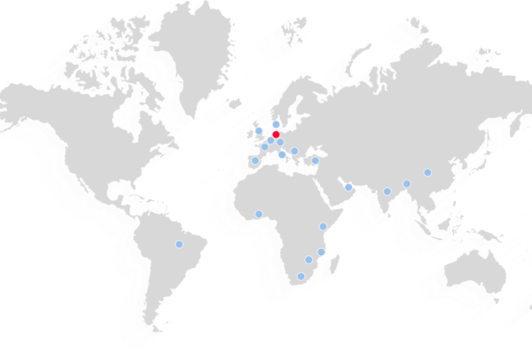 Global presence map